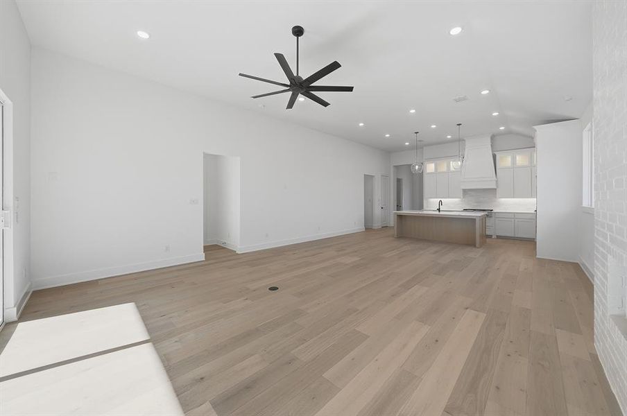 Spacious, unfurnished interior of a new home in Fields - 50' Lots, Frisco (Image 15).