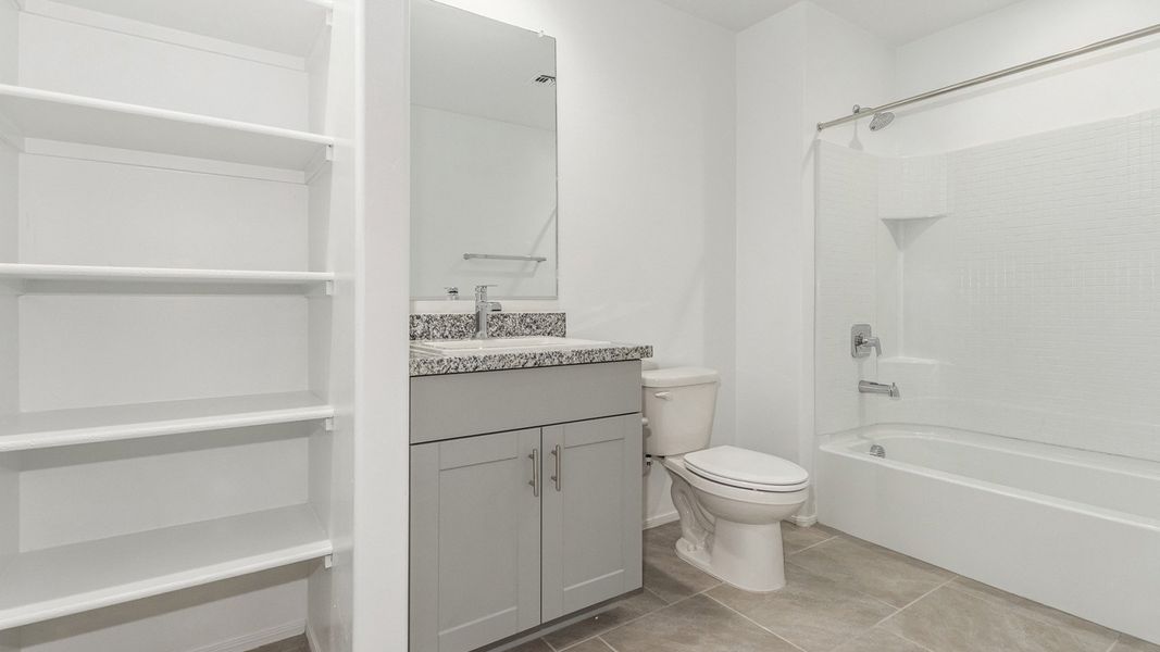 Furnished interior view inside a new home in Blackhawk, Tucson (Image 10).