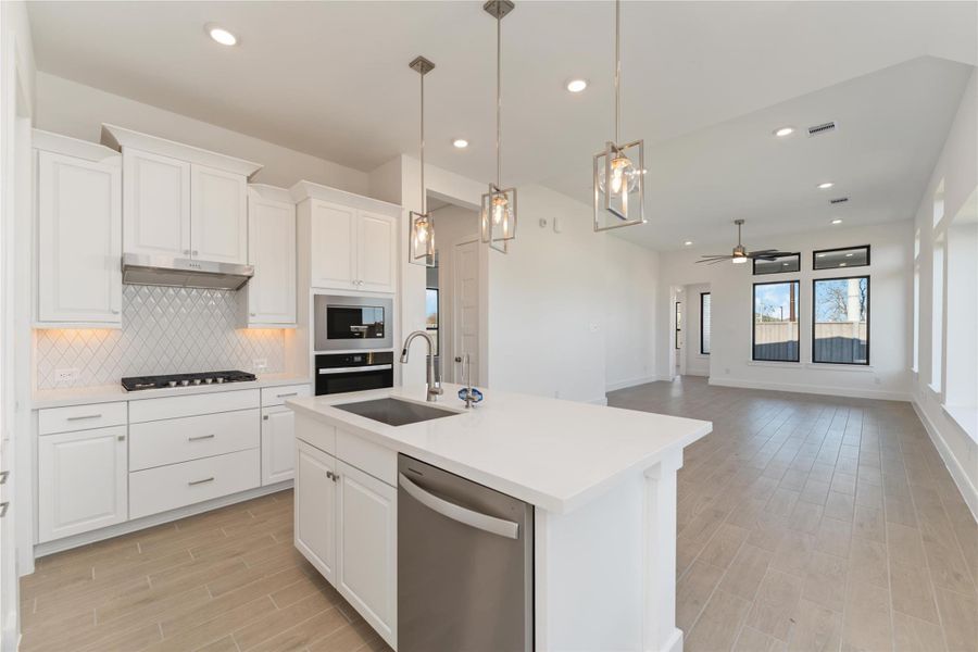 Furnished interior view inside a new home in Arabella on the Prairie, Richmond (Image 8). Furnished interior view inside a new home in Arabella on the Prairie, Richmond (Image 8).