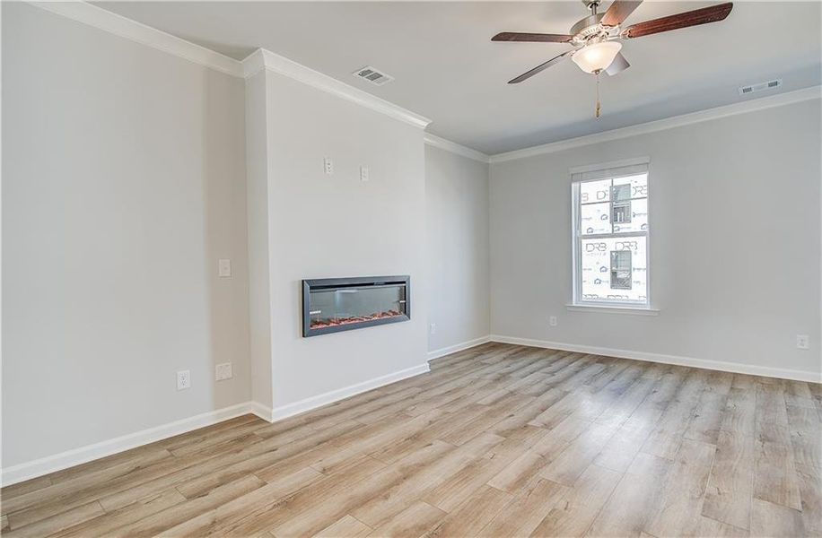 Spacious, unfurnished interior of a new home in Silverock, McDonough (Image 27). Spacious, unfurnished interior of a new home in Silverock, McDonough (Image 27).