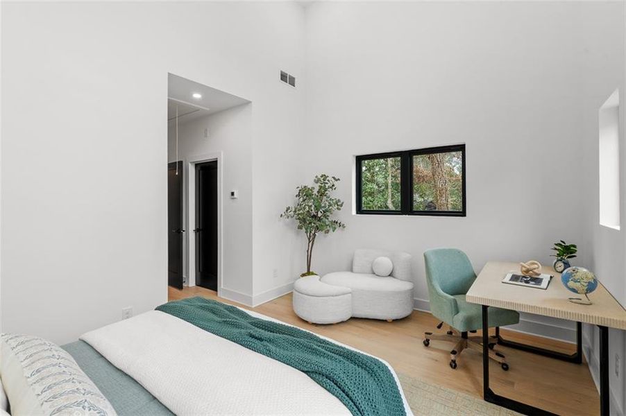 Furnished interior view inside a new home in , Atlanta (Image 19).