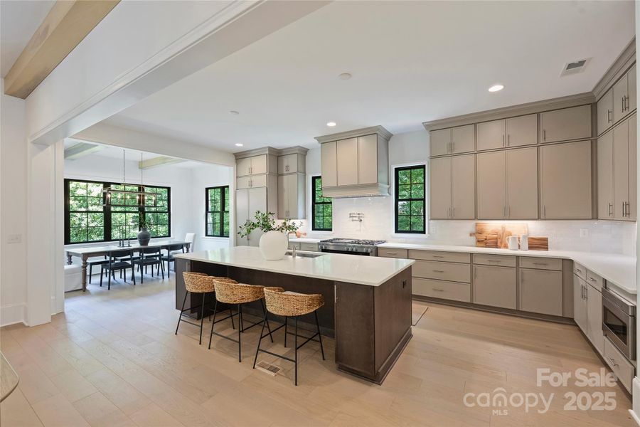 Furnished interior view inside a new home in , Charlotte (Image 7).