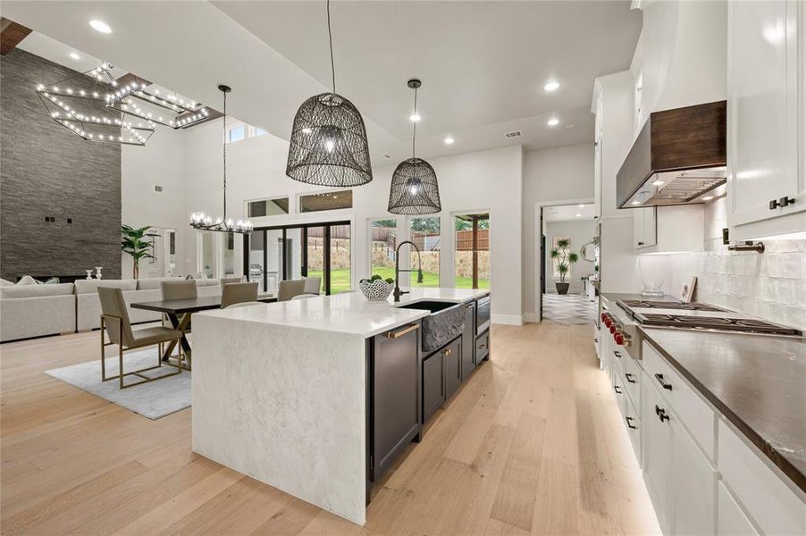 Furnished interior view inside a new home in , Aledo (Image 13). Furnished interior view inside a new home in , Aledo (Image 13).