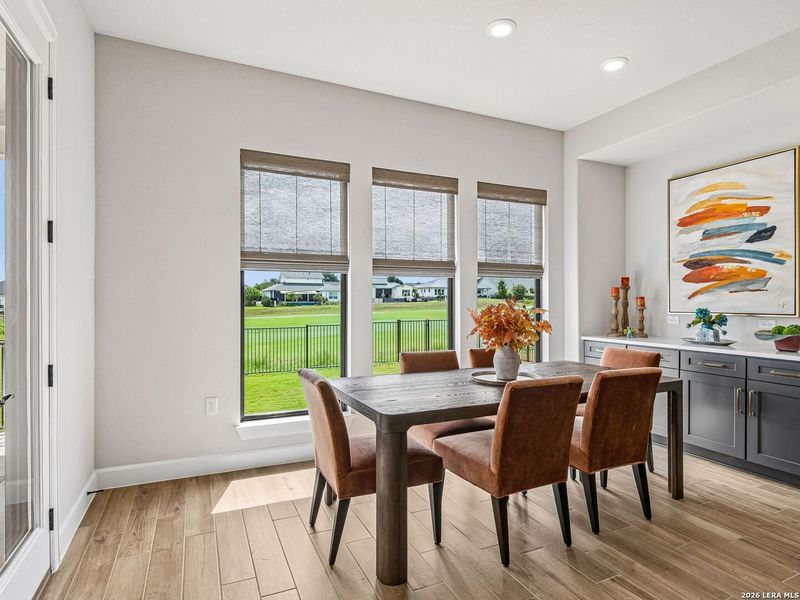 Furnished interior view inside a new home in Kissing Tree, San Marcos (Image 15). Furnished interior view inside a new home in Kissing Tree, San Marcos (Image 15).
