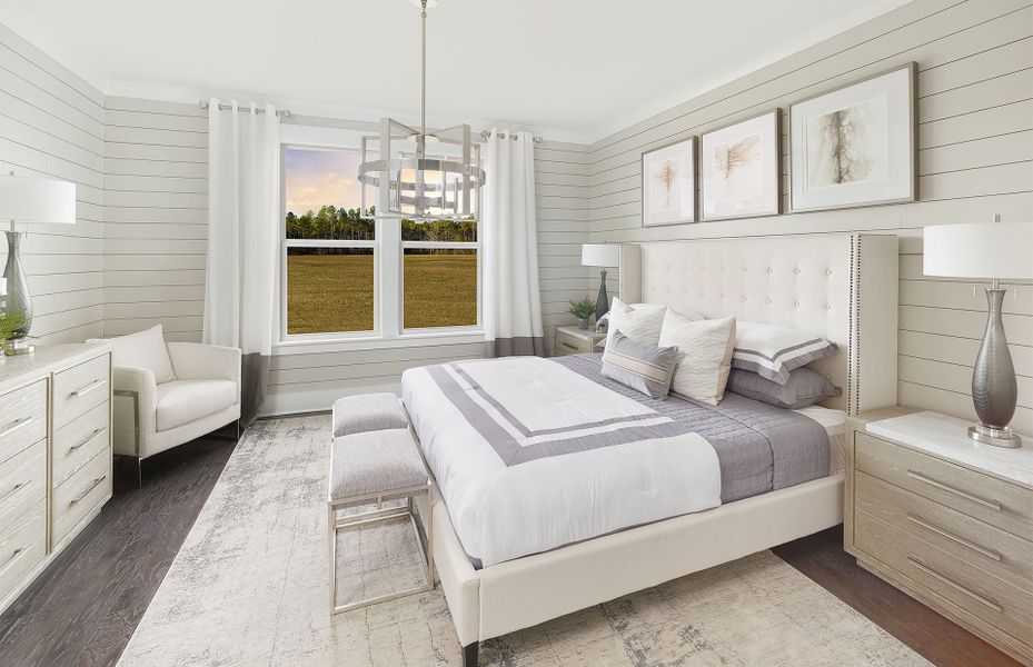 Furnished interior view inside a new home in Sun City Hilton Head, Bluffton (Image 10).