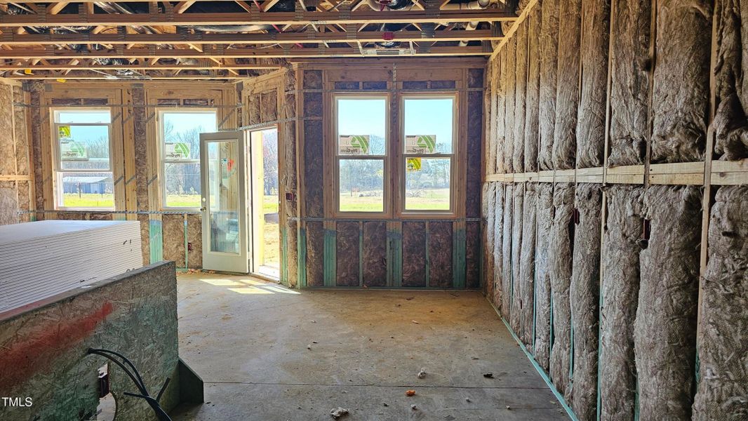 In-progress construction of a new home in Springvale, Willow Spring, NC (Image 48). In-progress construction of a new home in Springvale, Willow Spring, NC (Image 48).