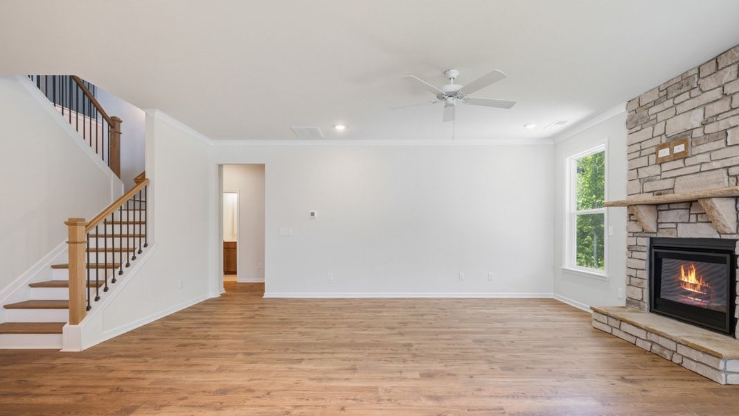 Spacious, unfurnished interior of a new home in Wildwood, Covington (Image 13).