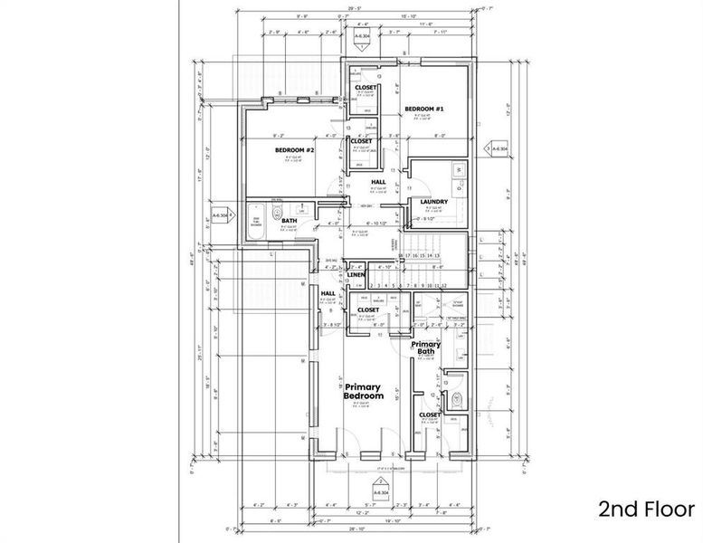 2nd Level - Floor Plan