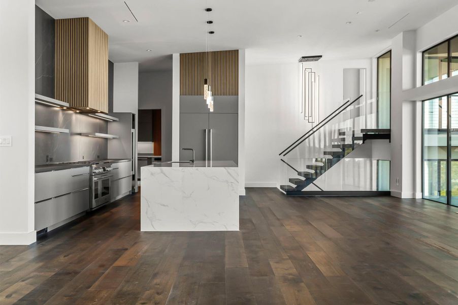Furnished interior view inside a new home in , Spicewood (Image 17).