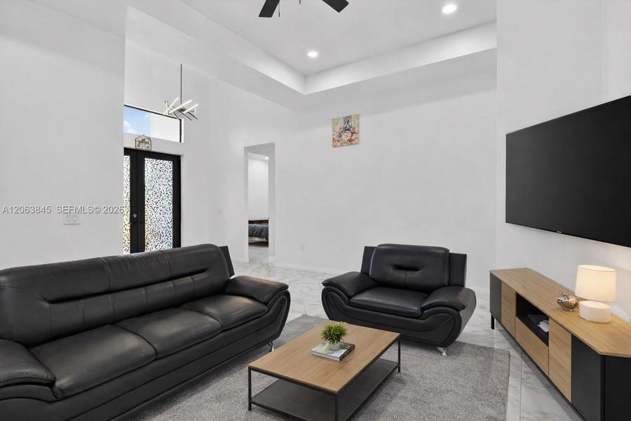 Furnished interior view inside a new home in , Lehigh Acres (Image 12).