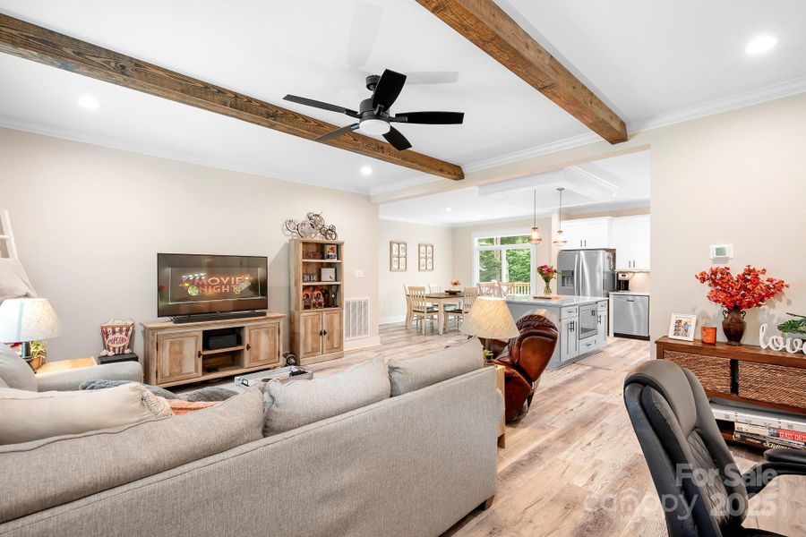 Furnished interior view inside a new home in , Statesville (Image 14).