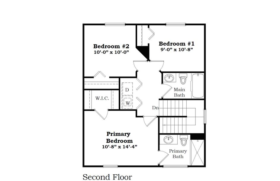 2D floor plan layout for the The Lexington II by Norfolk Homes in Individual Homes - Jackson County, Jackson, MI (Image 5). 2D floor plan layout for the The Lexington II by Norfolk Homes in Individual Homes - Jackson County, Jackson, MI (Image 5).
