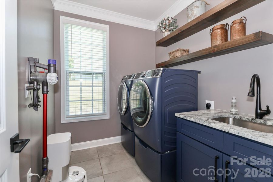 Furnished interior view inside a new home in Falls Cove, Troutman (Image 41).