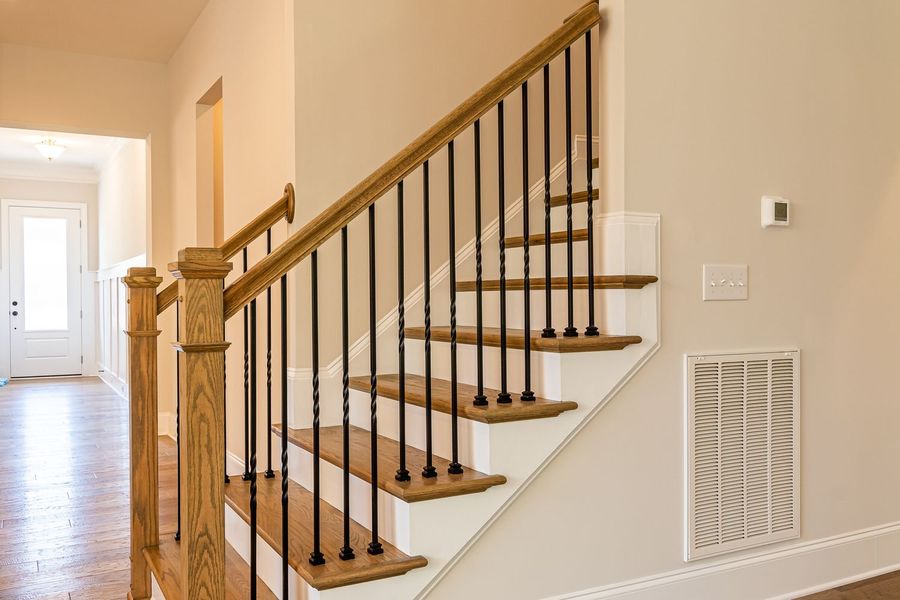 Representative unfurnished interior of a home built from the Pinehurst with 3rd Floor Retreat by Greybrook Homes in Edmunds Farm, Clover (Image 13).