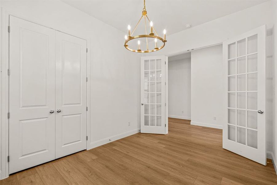 Spacious, unfurnished interior of a new home in The Bluffs at Parks of Aledo, Aledo (Image 17).