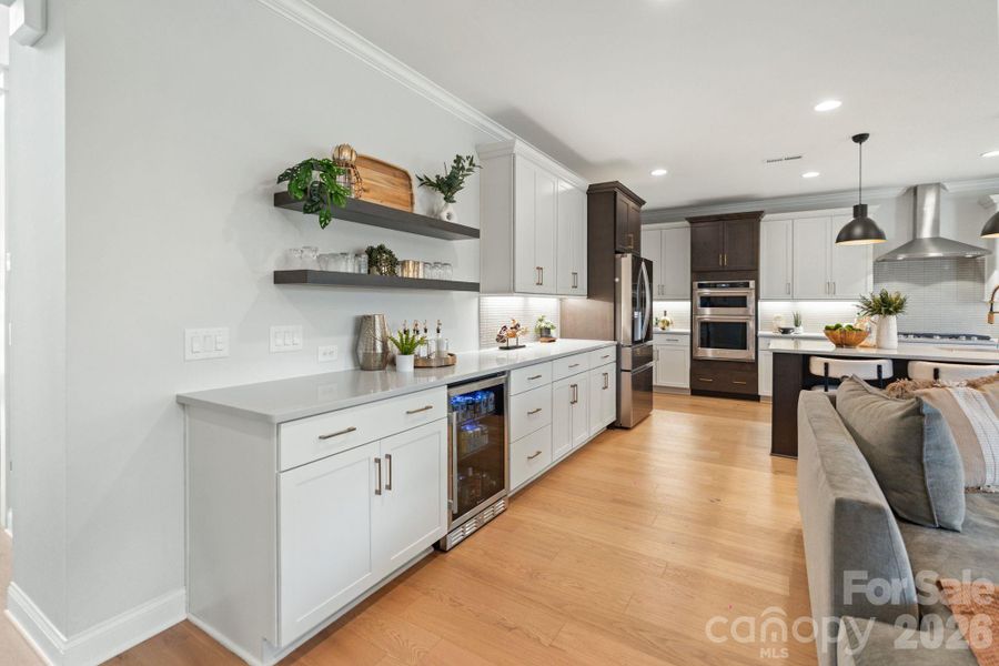 Furnished interior view inside a new home in Amara Chase, Huntersville (Image 16).