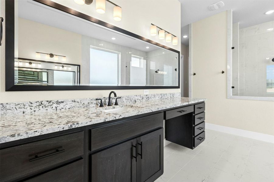 Furnished interior view inside a new home in Leander Estates, Leander (Image 7).