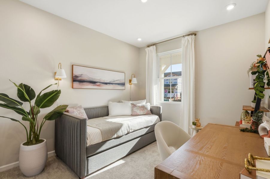 Redwood Model downstairs bedroom