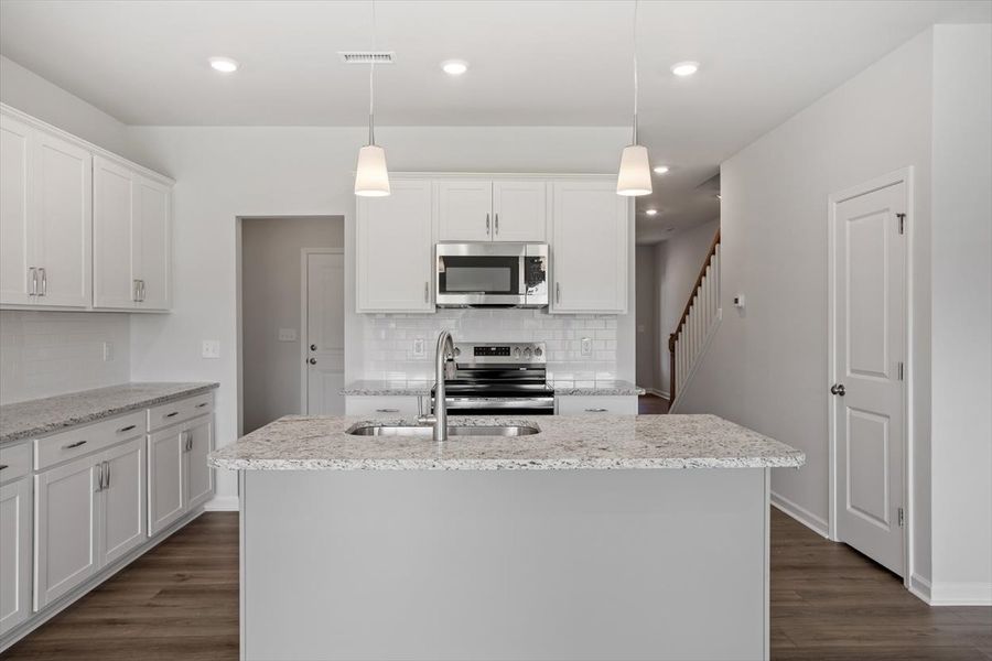 Furnished interior view inside a new home in Sweetbrier, Durham (Image 9).