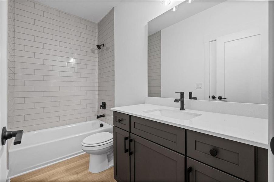 Furnished interior view inside a new home in , Kennesaw (Image 13).