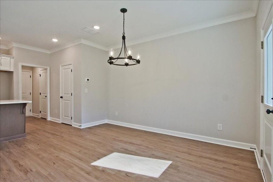 Spacious, unfurnished interior of a new home in River Walk Place, Lawrenceville (Image 25).