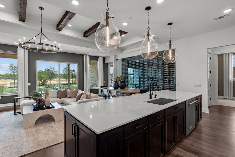 Representative furnished interior of a home built from the Stardom by Del Webb in Del Webb New Braunfels at Veramendi, New Braunfels (Image 5). Representative furnished interior of a home built from the Stardom by Del Webb in Del Webb New Braunfels at Veramendi, New Braunfels (Image 5).