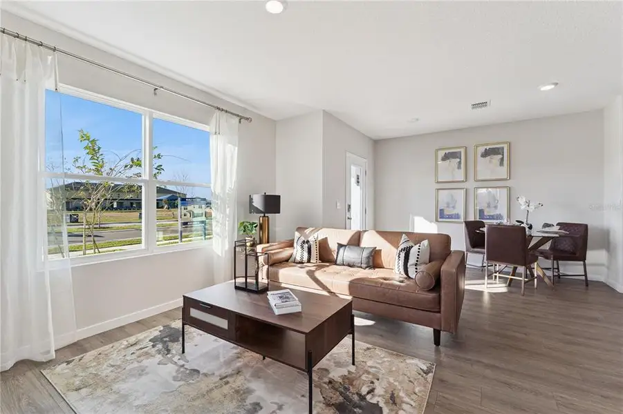 Furnished interior view inside a new home in , St. Cloud (Image 2).