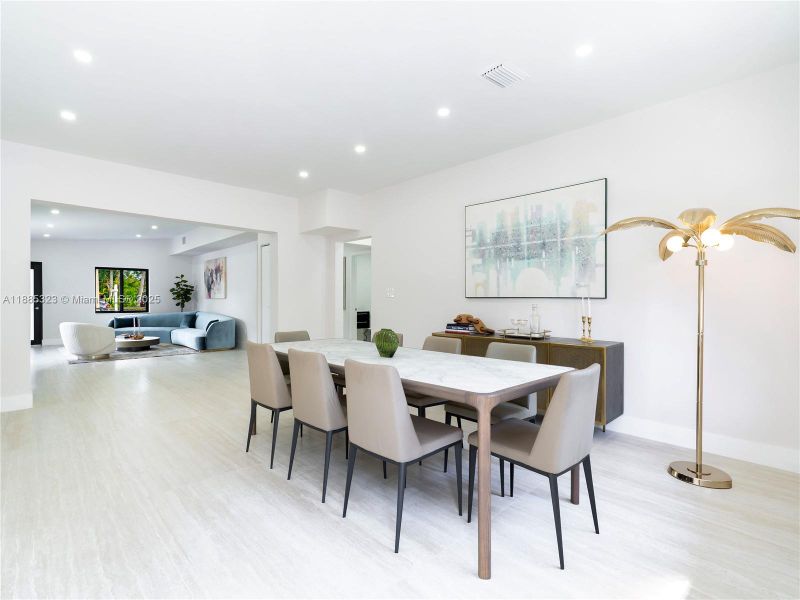 Furnished interior view inside a new home in , North Miami (Image 6).