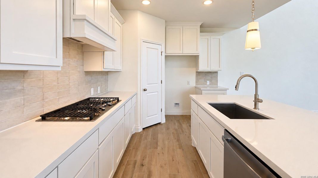 Furnished interior view inside a new home in Legacy at Lake Dunlap, New Braunfels (Image 14).
