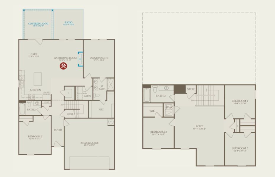 2D floor plan layout of this home in Grand Arbor, Blythewood, SC (Image 4). 2D floor plan layout of this home in Grand Arbor, Blythewood, SC (Image 4).
