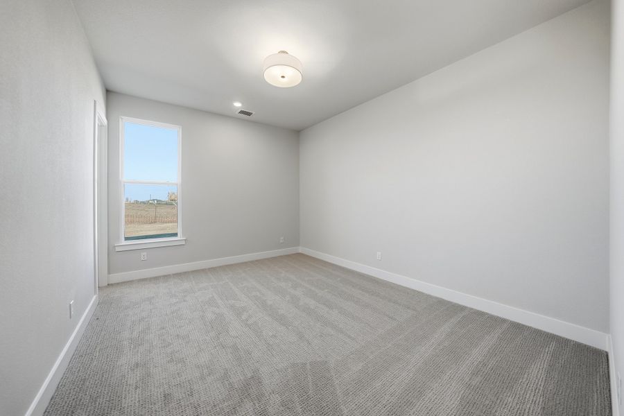 Spacious, unfurnished interior of a new home in Park Place - 80' Lots, Prosper (Image 14). Spacious, unfurnished interior of a new home in Park Place - 80' Lots, Prosper (Image 14).