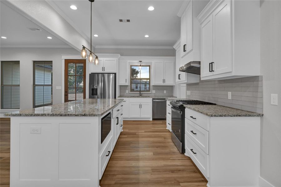 Furnished interior view inside a new home in , Shepherd (Image 13). Furnished interior view inside a new home in , Shepherd (Image 13).