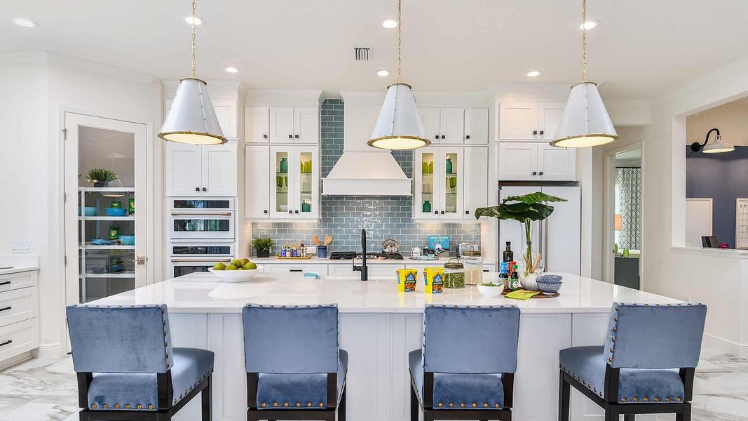 Furnished interior view inside a new home in Windward Real Estate and Homes for Sale in Sarasota, FL - Neal Communities, Lakewood Ranch (Image 9).