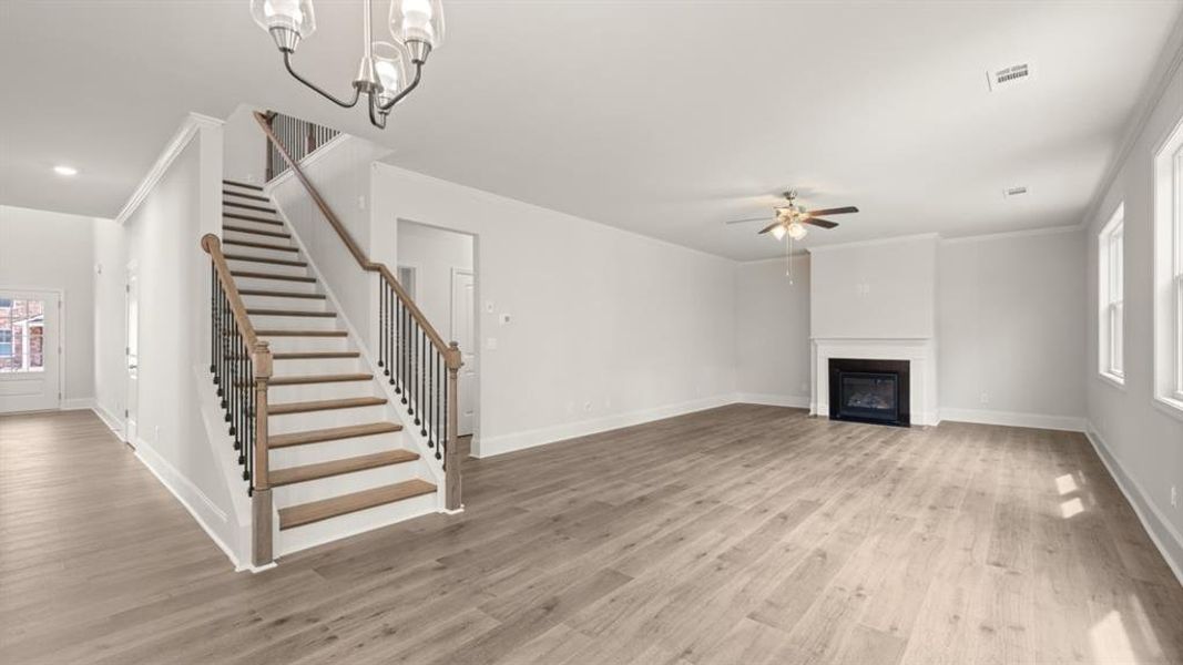 Spacious, unfurnished interior of a new home in Holland Estates, Powder Springs (Image 32). Spacious, unfurnished interior of a new home in Holland Estates, Powder Springs (Image 32).