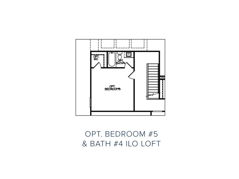 2D floor plan layout for the The Everglade by My Home Communities in Magnolia Ridge, Monroe, GA (Image 7). 2D floor plan layout for the The Everglade by My Home Communities in Magnolia Ridge, Monroe, GA (Image 7).