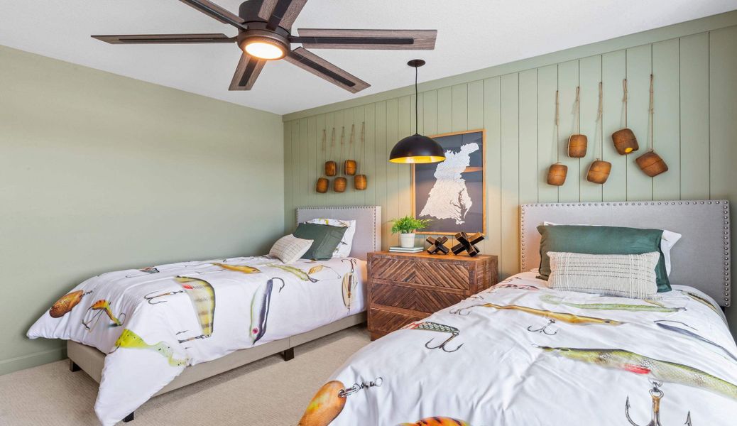 Furnished interior view inside a new home in Traditions at Carolina Forest, Myrtle Beach (Image 20).