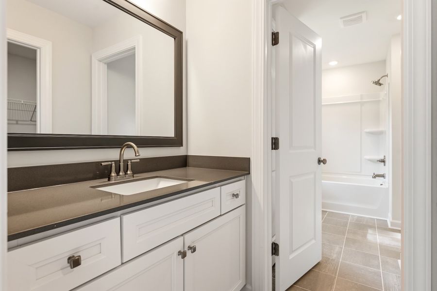 Furnished interior view inside a new home in Timberland Grove, Anderson (Image 15).