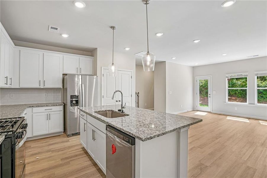 Furnished interior view inside a new home in Artisan Walk, Fairburn (Image 9).