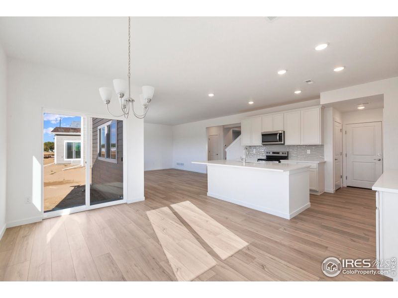 Furnished interior view inside a new home in Granary, Johnstown (Image 9).
