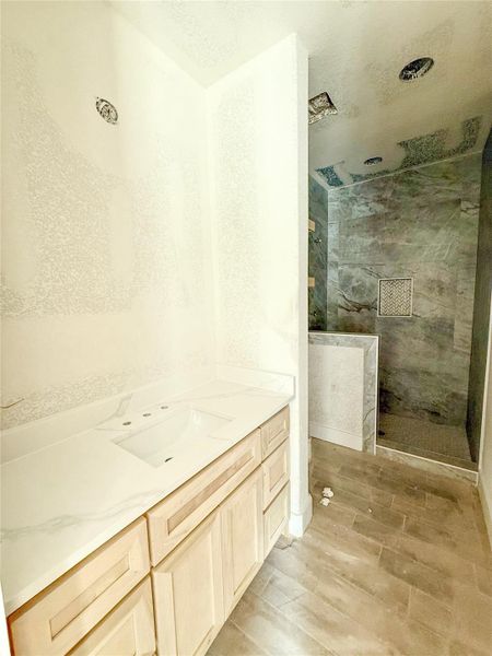 In-progress construction of a new home in , Splendora, TX (Image 26). In-progress construction of a new home in , Splendora, TX (Image 26).