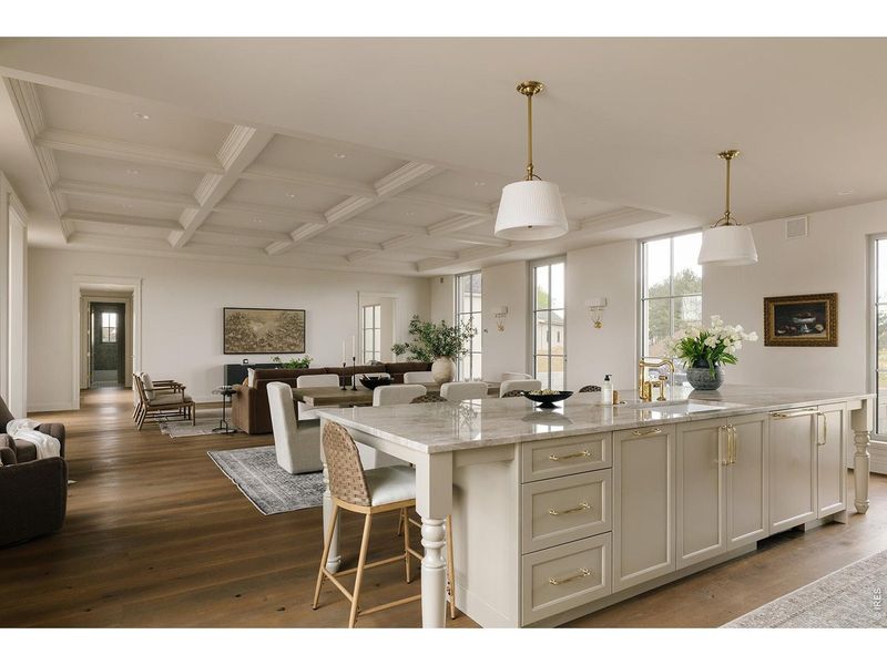 Furnished interior view inside a new home in , Fort Collins (Image 34).