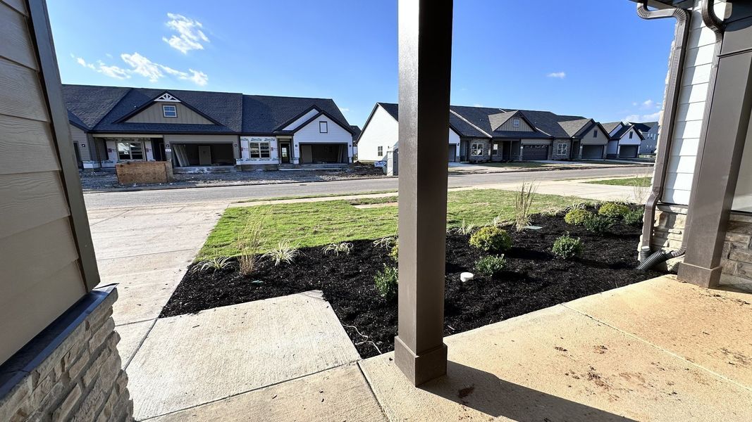 Exterior details and patio area of a home in Veterans Cove, Murfreesboro (Image 24).