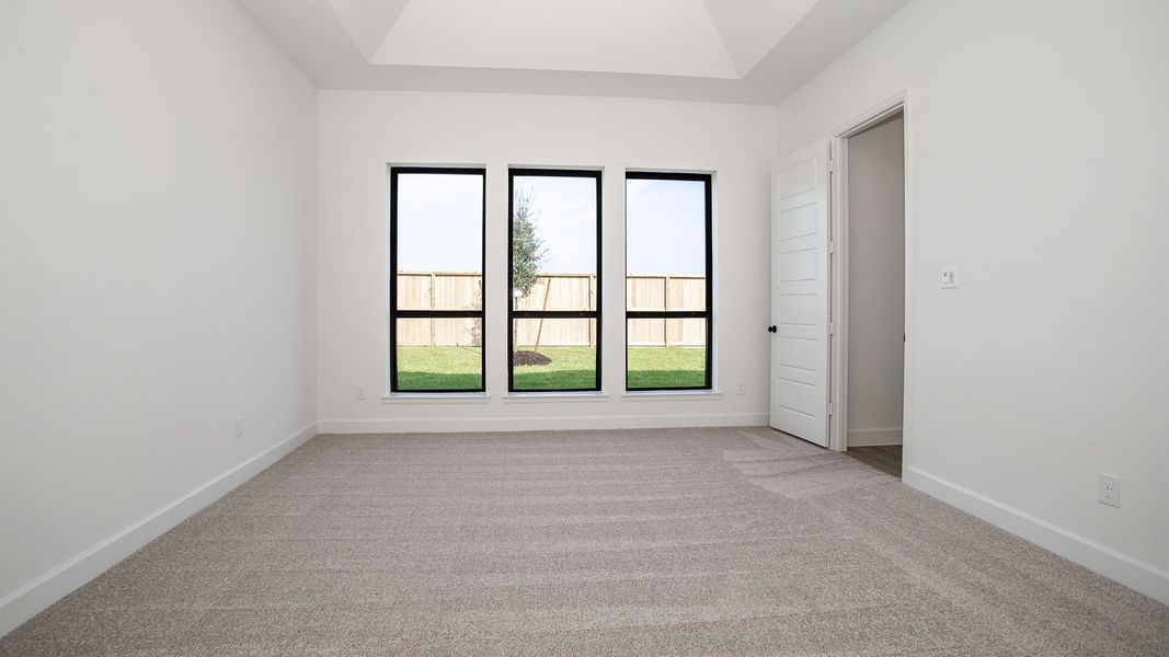 Spacious, unfurnished interior of a new home in Legacy Prairie at Katy Court, Katy (Image 14).