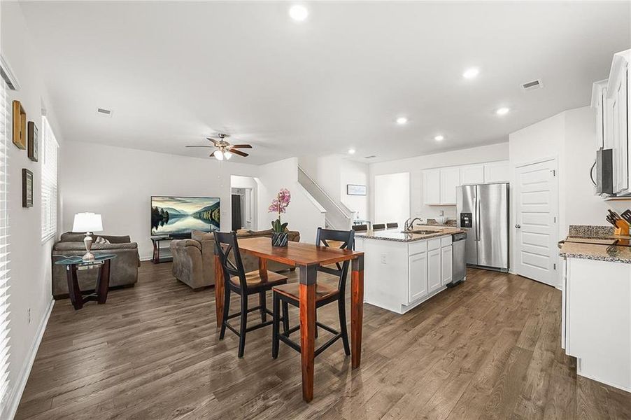 Furnished interior view inside a new home in The Greens at Thompson Creek, Hampton (Image 32).