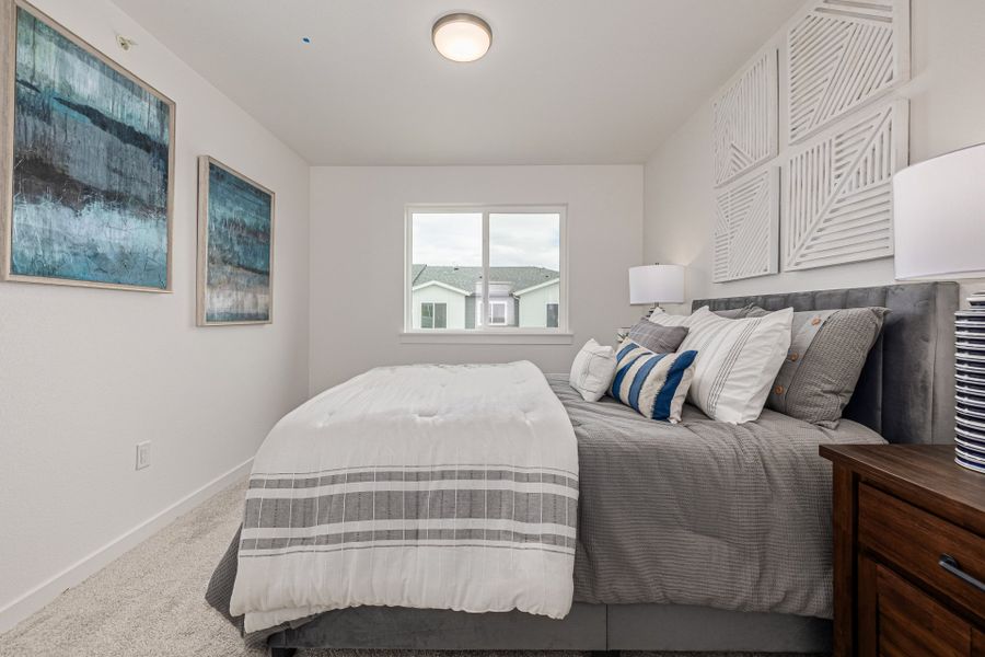 Furnished interior view inside a new home in The Vistas at West Mesa, Colorado Springs (Image 22).