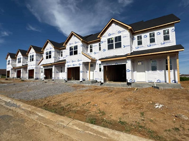 In-progress construction of a new home in The Grove at Kennesaw Farms, Gallatin, TN (Image 13).