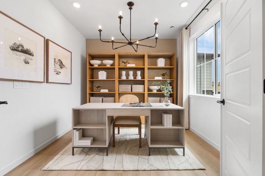 Representative furnished interior of a home built from the Pathmaker by Pulte Homes in Murata Farms, Fort Lupton (Image 6). Representative furnished interior of a home built from the Pathmaker by Pulte Homes in Murata Farms, Fort Lupton (Image 6).