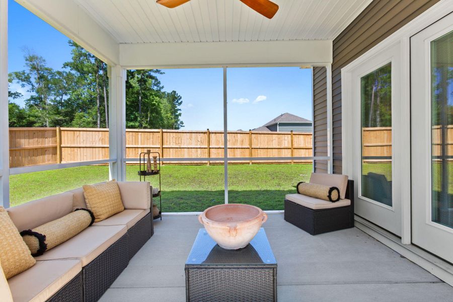 Exterior details and patio area of a home in , Summerville (Image 22). Exterior details and patio area of a home in , Summerville (Image 22).