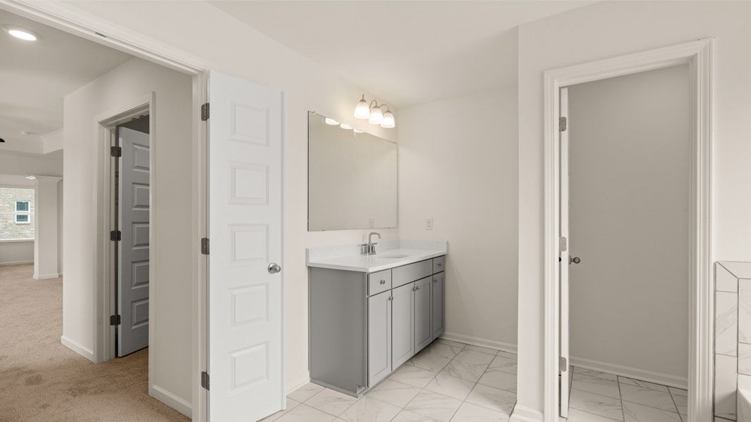 Furnished interior view inside a new home in The Gates at Pates Creek, Hampton (Image 10).