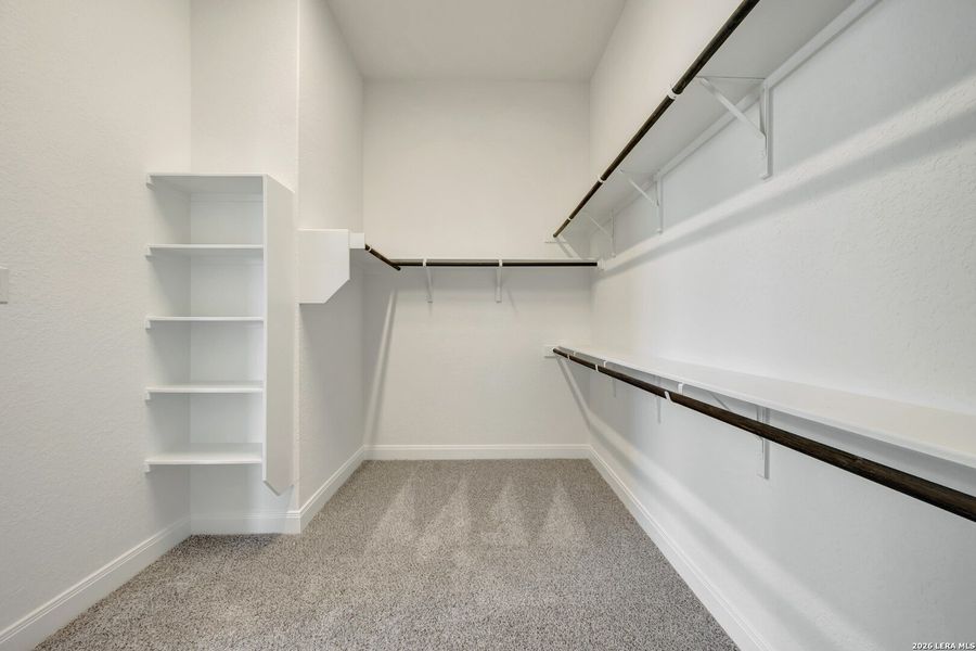 Spacious, unfurnished interior of a new home in Preserve at Annabelle Ranch, San Antonio (Image 28). Spacious, unfurnished interior of a new home in Preserve at Annabelle Ranch, San Antonio (Image 28).